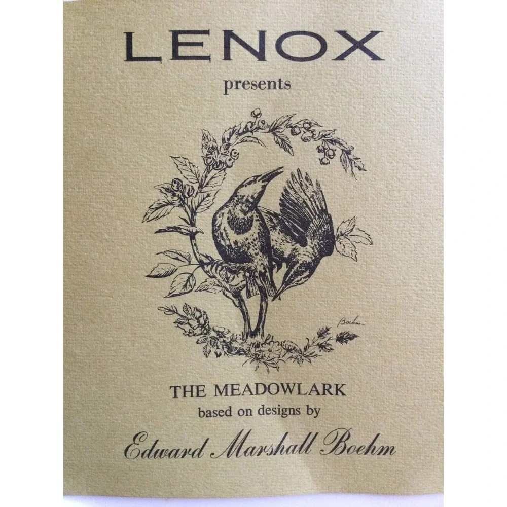 Lenox new meadowlark